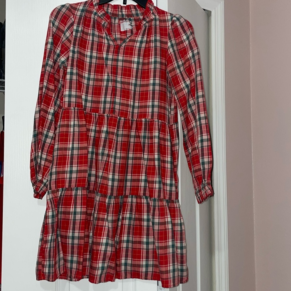 Cat and Jack Flanell dresses size 8 & 14